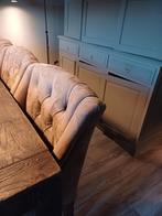 4 Mooie eetkamerstoelen, Huis en Inrichting, Fauteuils, Ophalen of Verzenden, Gebruikt, Minder dan 75 cm, 50 tot 75 cm