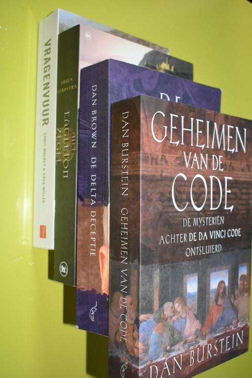 4 x Spanning- z.g.a.n.- 5,00 euro per boek-, Boeken, Thrillers, Zo goed als nieuw, Nederland, Ophalen of Verzenden