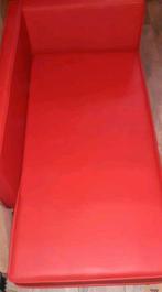 Rode kinder sofa goede staat, Ophalen, Zo goed als nieuw, Eenpersoons, 70 cm of minder