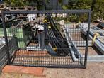 Hetwerk 4 meter breed en 1,50 meter hoog dubbele poort, Tuin en Terras, Tuinhekken en Hekwerk, Ophalen of Verzenden, Zo goed als nieuw