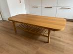 Listerby eikenfineer salontafel 140x60 cm IKEA, Ophalen, 100 tot 150 cm, Eikenhout, Scandinavisch