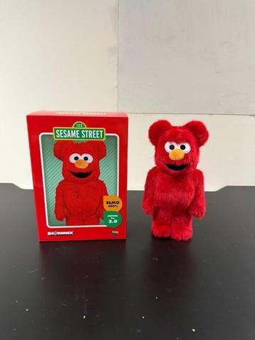  BEARBRICK Sesame Street Elmo Costume 400% StockX Verified beschikbaar voor biedingen
