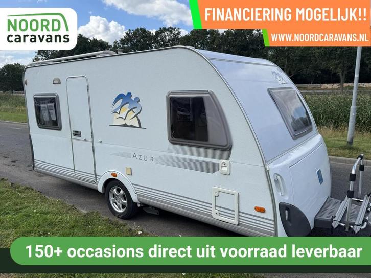 Knaus Azur 450 MOVER + FRANSBED + RONDZIT, Caravans en Kamperen, Caravans, Bedrijf, tot en met 4, 1000 - 1250 kg, Knaus, 6 tot 7 meter