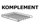 Ikea Komplement Uittrekbare Broekhanger | 50 cm | Grijs, Huis en Inrichting, Kasten | Overige, Ophalen of Verzenden, Ikea, Zo goed als nieuw