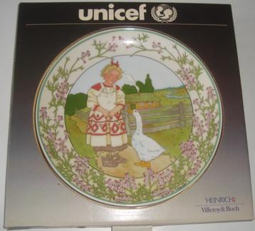 Villeroy Boch wandbord RUSLAND Unicef NIEUW onze kinderen 1 beschikbaar voor biedingen
