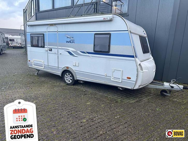 Wilk S4 450 HTD, Met Cassette luifel, mover (Zondag open), Caravans en Kamperen, Caravans, Bedrijf, tot en met 4, 1000 - 1250 kg