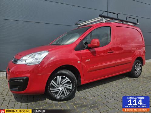 Citroen Berlingo 1.6 BlueHDI Airco Navi Trekh lage km 7-26, Auto's, Bestelauto's, Bedrijf, Te koop, ABS, Airconditioning, Alarm