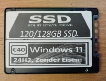 120/128GB SSD Incl. Windows 11 + Office ( Zonder Vereiste )  beschikbaar voor biedingen