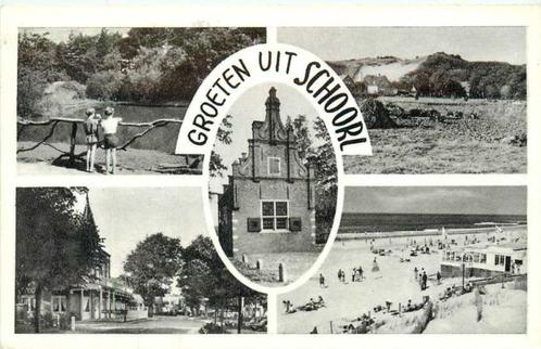 (300-445-049) Schoorl Groeten uit, Verzamelen, Ansichtkaarten | Nederland, Noord-Holland, Verzenden