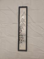 Schilderij met berglandschap in lijst, Minder dan 50 cm, Ophalen of Verzenden, Zo goed als nieuw, 75 cm of meer