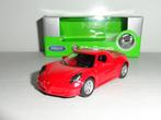 Welly - Alfa Romeo 4C - 1:60, Ophalen of Verzenden, Nieuw, Auto