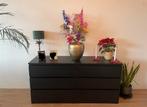 Ikea Malm ladekast, 6 lades, zwartbruin, Huis en Inrichting, Ophalen, Kunststof, 100 tot 150 cm, Zo goed als nieuw