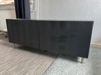 Ikea Besta tv meubel zwart/bruin, Ophalen, 100 tot 150 cm, Zo goed als nieuw, Minder dan 100 cm
