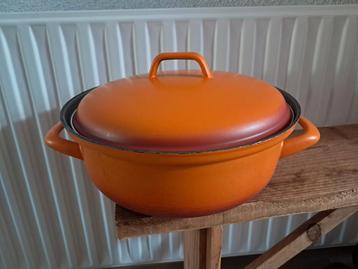 Narath gietijzeren emaille braadpan 28 cm beschikbaar voor biedingen