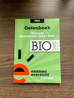 Oefenboek biologie examenoverzicht, Ophalen of Verzenden, Beta, Nieuw, ExamenOverzicht