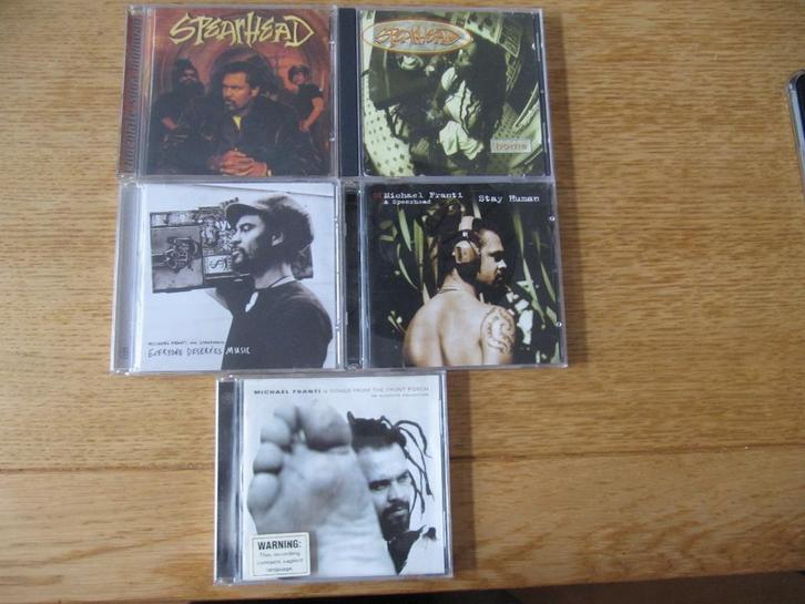 Spearhead Michael Franti - 6 cd's, Cd's en Dvd's, Cd's | Hiphop en Rap, Gebruikt, Ophalen of Verzenden