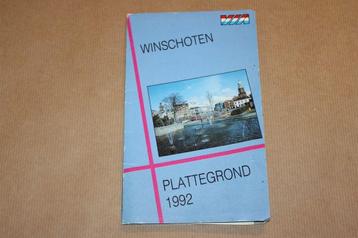 Winschoten. Plattegrond 1992. beschikbaar voor biedingen