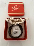 Fossil leren armband heren, Sieraden, Tassen en Uiterlijk, Armbanden, Ophalen of Verzenden, Zo goed als nieuw, Bruin, Leer
