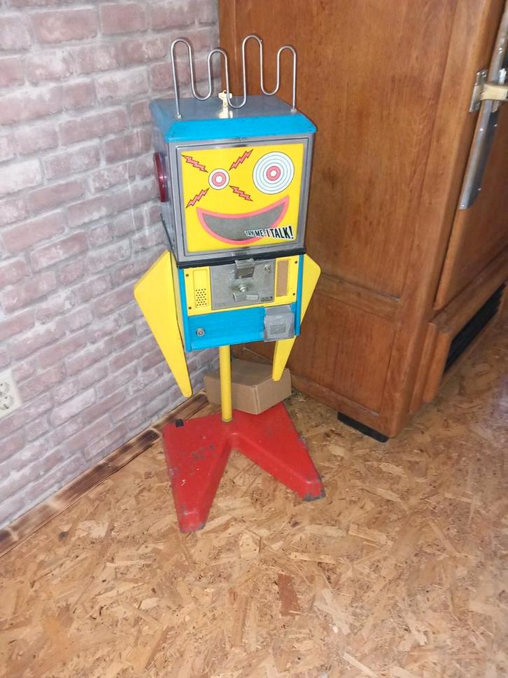 Vintage Northwestern Pratende Ballen Machine 1969, Verzamelen, Automaten | Overige, Gebruikt, Ophalen