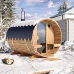 Buiten Barrelsauna 280cm Thermowood, Ophalen of Verzenden, Nieuw, Fins of Traditioneel, Complete sauna