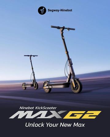 Estep Ninebot kickscooter Max G2E beschikbaar voor biedingen