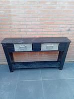 Site table, Huis en Inrichting, Tafels | Sidetables, Ophalen of Verzenden, Zo goed als nieuw, 25 tot 50 cm, Rechthoekig