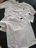 Nike en Adidas wit shirt maat 164, Kinderen en Baby's, Kinderkleding | Maat 164, Gebruikt, Ophalen of Verzenden