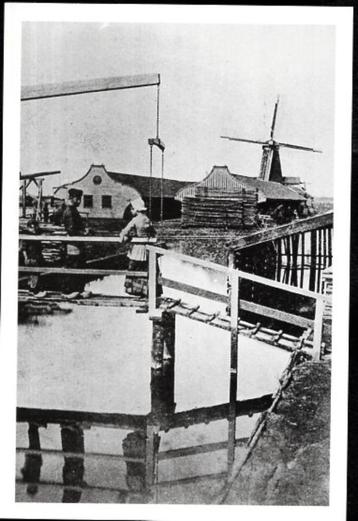 (ZS269) Ansichtkaart Tanger nr.327 Koog molen Groene Jager