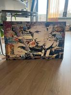 Canvas poster David Bowie 80x50, Ophalen, Minder dan 50 cm, Zo goed als nieuw, Foto of Poster