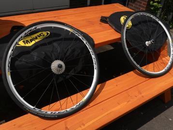 Mavic Ksyrium Equipe Wit wielset met tassen voor racefiets beschikbaar voor biedingen