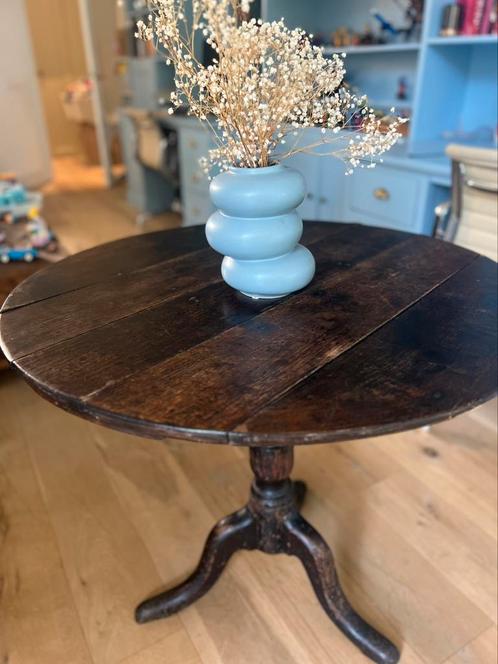 Antieke Engelse klaptafel | Tilt-top table | Massief hout, Antiek en Kunst, Antiek | Meubels | Tafels, Ophalen