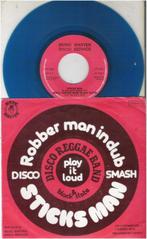 DISCO REGGAE BAND: "Sticks man" - BLAUW gekleurd vinyl!, 7 inch, Single, Ophalen of Verzenden, Zo goed als nieuw