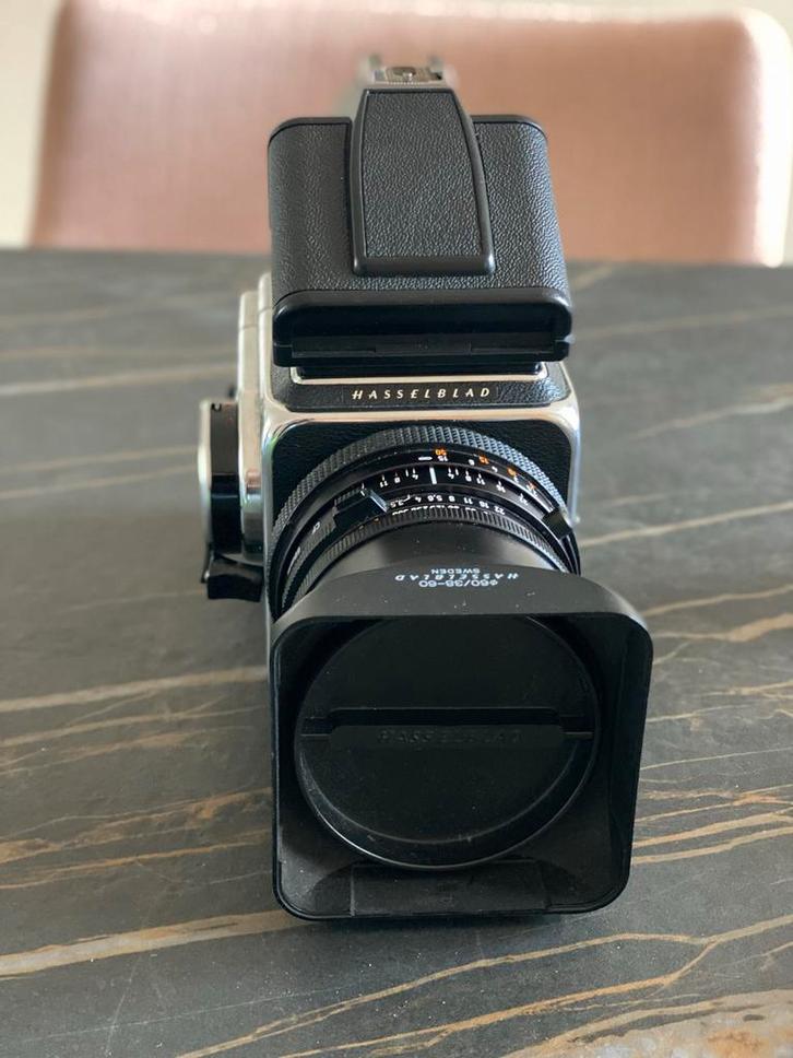 Hasselblad 500C + Diverse Accessoires, Audio, Tv en Foto, Fotocamera's Analoog, Gebruikt, Spiegelreflex, Overige Merken, Ophalen