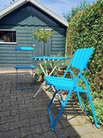 Franse bistrostoeltjes, Tuin en Terras, Tuinstoelen, Ophalen, Gebruikt, Hout, Inklapbaar