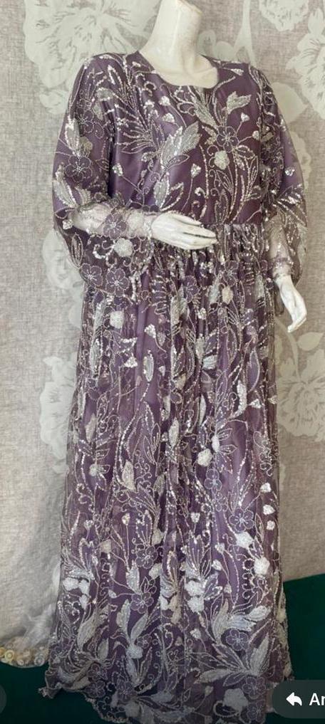Hindoestaanse jurk/Pakistaanse galajurk, Kleding | Dames, Gelegenheidskleding, Nieuw, Galajurk, Maat 46/48 (XL) of groter, Paars