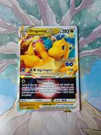 Pokemon go black star promo Dragonite vstar swsh236, Ophalen of Verzenden, Nieuw, Losse kaart, Foil