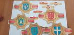 5741 hudson sigarenbandjes, Verzamelen, Rookartikelen, Aanstekers en Luciferdoosjes, Verzenden, Gebruikt, Sigarenbandjes