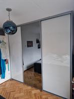 Storemax ruime schuifdeurkast met spiegel, Ophalen, 200 cm of meer, Met hangruimte, 200 cm of meer