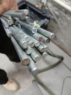 Verzinkt ijzer rond 8mm, 2m lang - 35 stuks, Doe-het-zelf en Verbouw, Metalen, Ophalen, Nieuw, IJzer