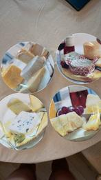 Vintage kaas bordjes, Huis en Inrichting, Keuken | Servies, Ophalen of Verzenden, Zo goed als nieuw, Overige stijlen, Bord(en)