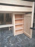 nieuw leuke stevige hoogslaper steigerhout, Ophalen of Verzenden, Nieuw, Hoogslaper