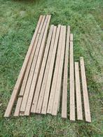 16 COMPOSIET LATTEN LIGGERS BALKEN, Tuin en Terras, Palen, Balken en Planken, Ophalen, Gebruikt, 180 tot 250 cm, Balken