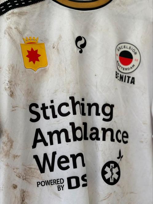Matchworn Benita Excelsior met uniek verhaal en COA, Verzamelen, Sportartikelen en Voetbal, Ophalen of Verzenden
