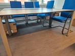 Gispen vergadertafel grijs 2 stuks, Huis en Inrichting, Tafels | Bijzettafels, Ophalen, Minder dan 55 cm, Gebruikt, 60 cm of meer