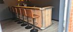 Complete bar rvs/hout, Huis en Inrichting, Barren, Ophalen