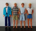 Mattel Ken 4 poppen 1968 Malaysia Indonesia Taiwan, Ophalen of Verzenden, Gebruikt, Pop