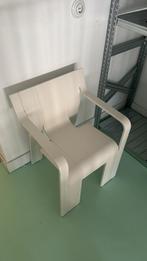 Gijs Bakker Strip Chair - Castelijn Design Klassieker, Huis en Inrichting, Ophalen, Wit, Zo goed als nieuw, Eén
