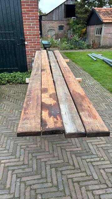 Hard houten balken , merbau beschikbaar voor biedingen