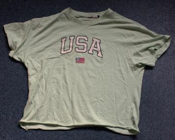 Nieuwe mintgroen t shirt America Today mt XL