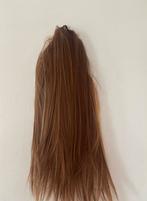 Brown bomb pruik met doos, Sieraden, Tassen en Uiterlijk, Ophalen of Verzenden, Zo goed als nieuw, Pruik of Haarverlenging